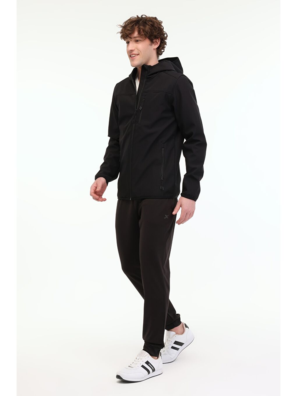 ML BASIC SOFTSHELL 5FX Siyah Erkek Softshell Mont-2