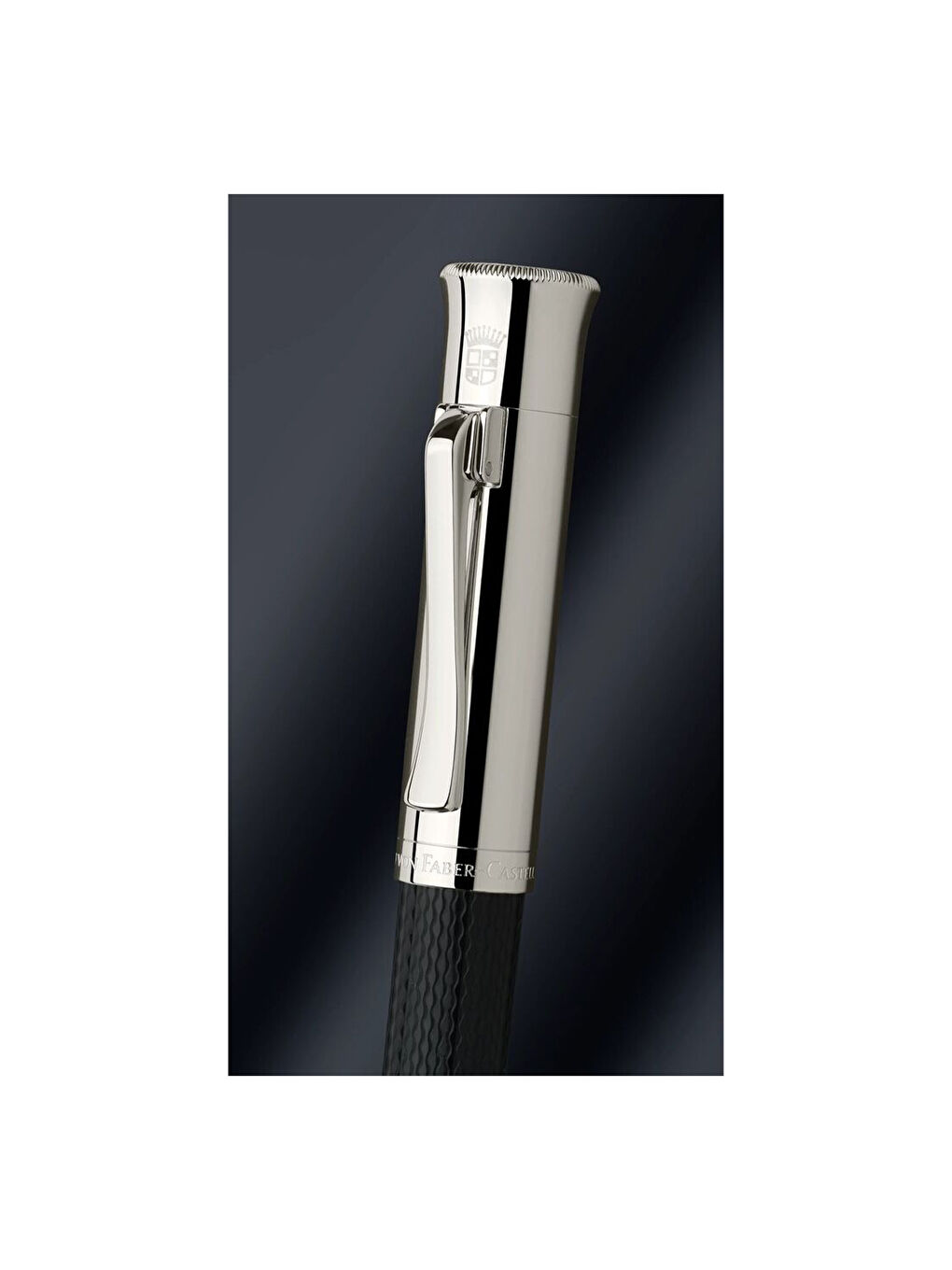 Graf von Guilloche Dolma Kalem Siyah, Özel Reçine Gövde, M Uç-4