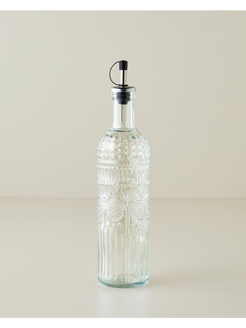 Renksiz Virell Cam Yağdanlik 500 Ml Şeffaf