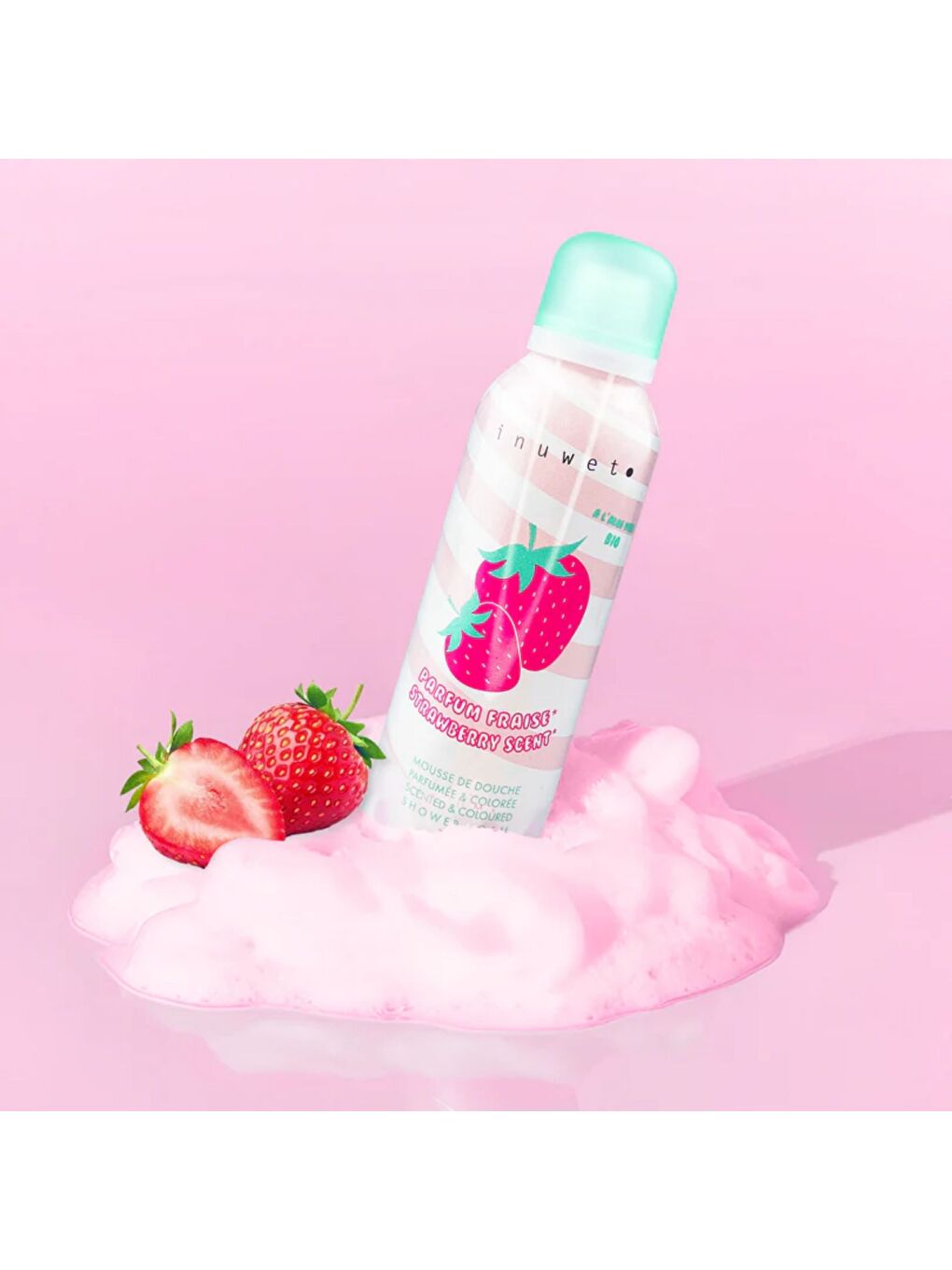 Çilek Kokulu Duş Köpüğü 200ml-2