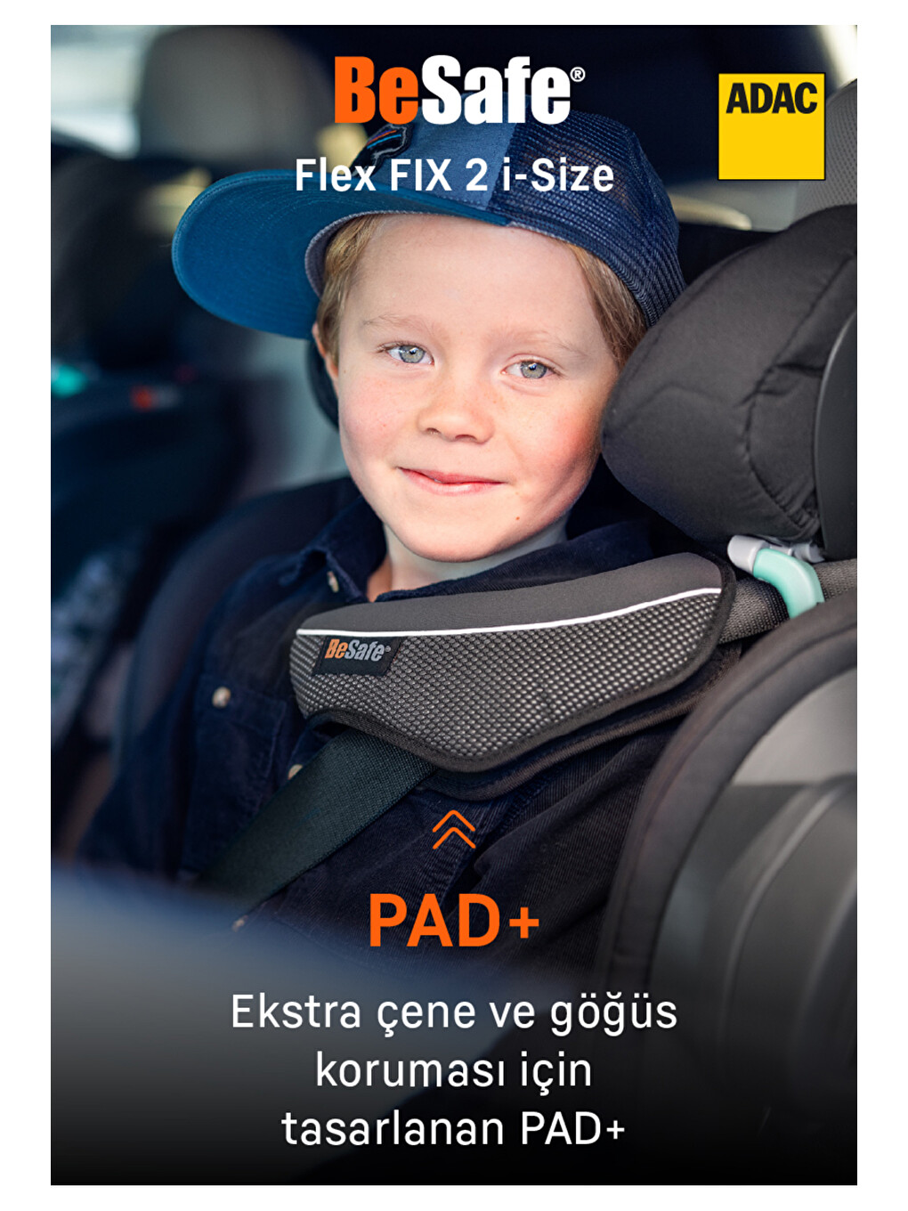 İzi Flex Fix 2 I-size Oto Koltuğu 15-36 Kg Anthracite Mesh-5