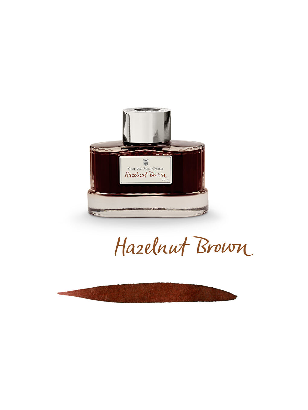 Graf von Mürekkep Fındık Kahve Rengi, Mürekkep Şişesi, Su Geçirmez ve Silinmez