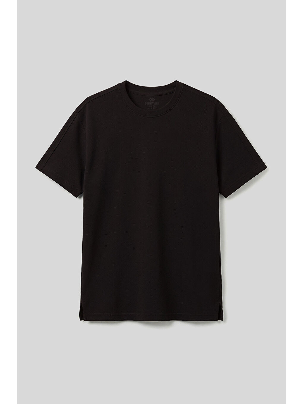 Kahverengi Rahat Form Esnek Nefes Alabilir Erkek T-Shirt - 88495