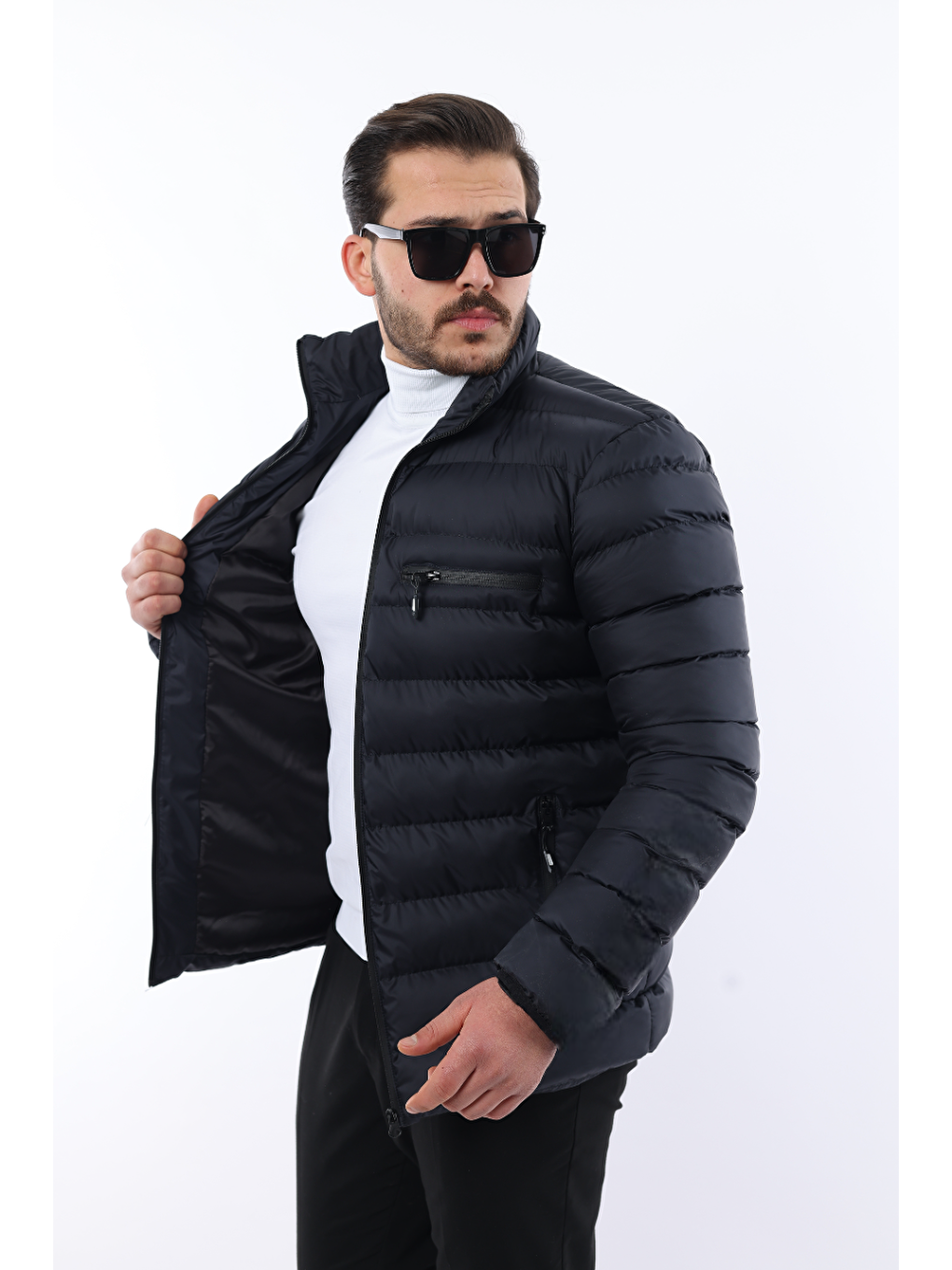 Comstar Lacivert Erkek Şişme Mont