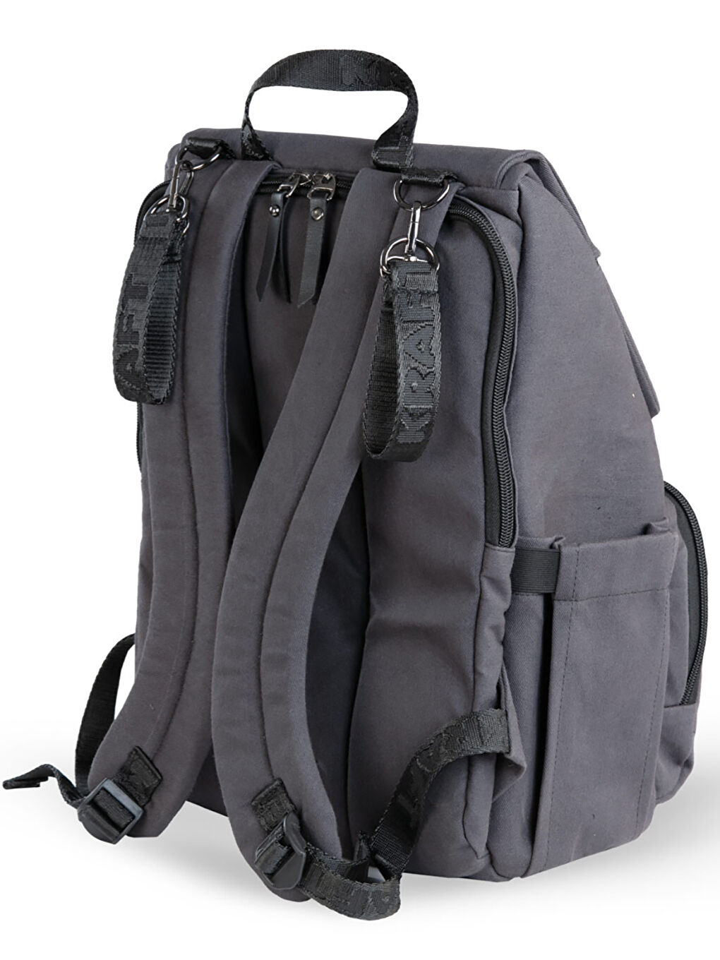 Moon Bebek Bakım Sırt Çantası Siyah-4