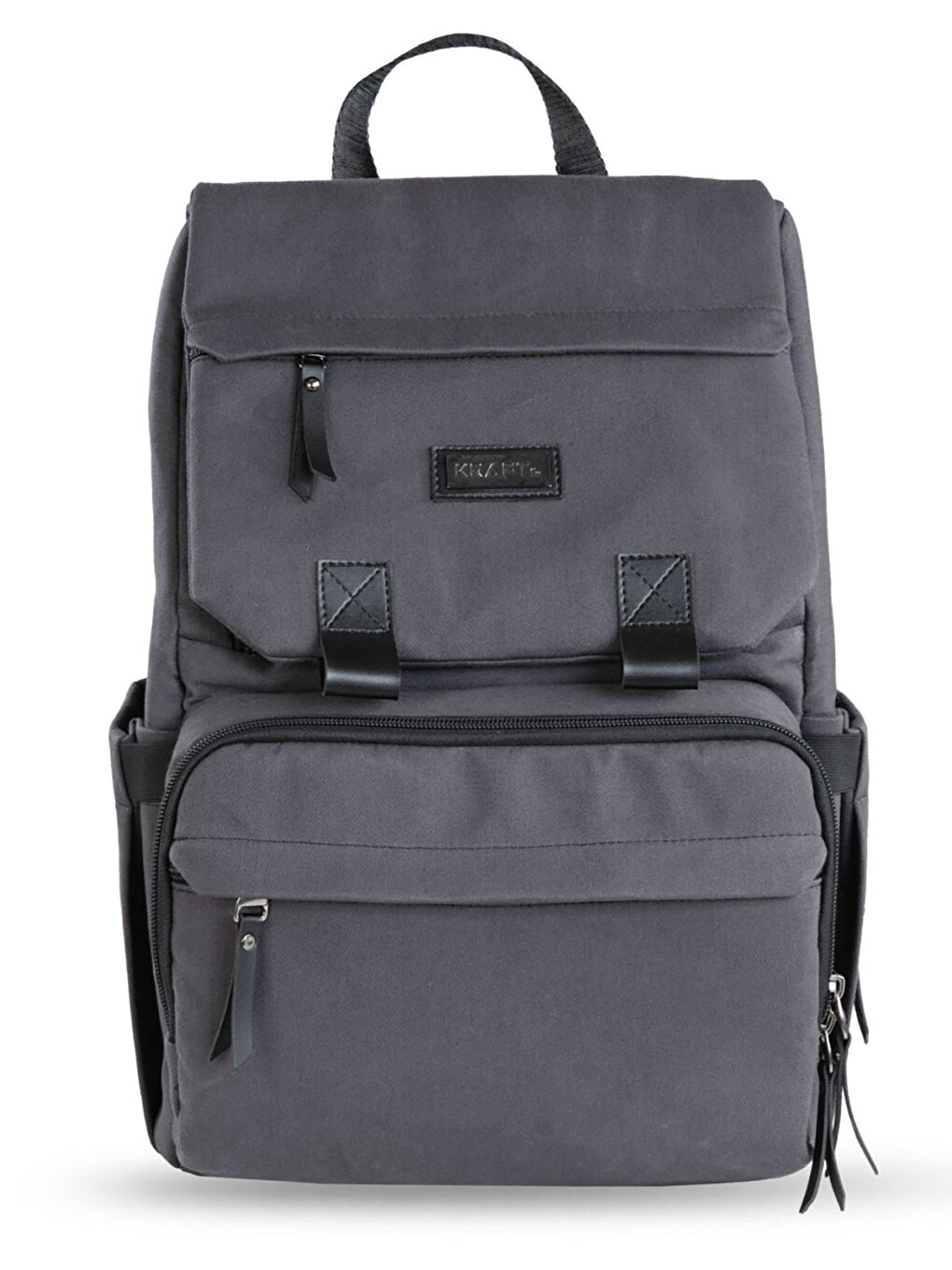 Moon Bebek Bakım Sırt Çantası Siyah-5