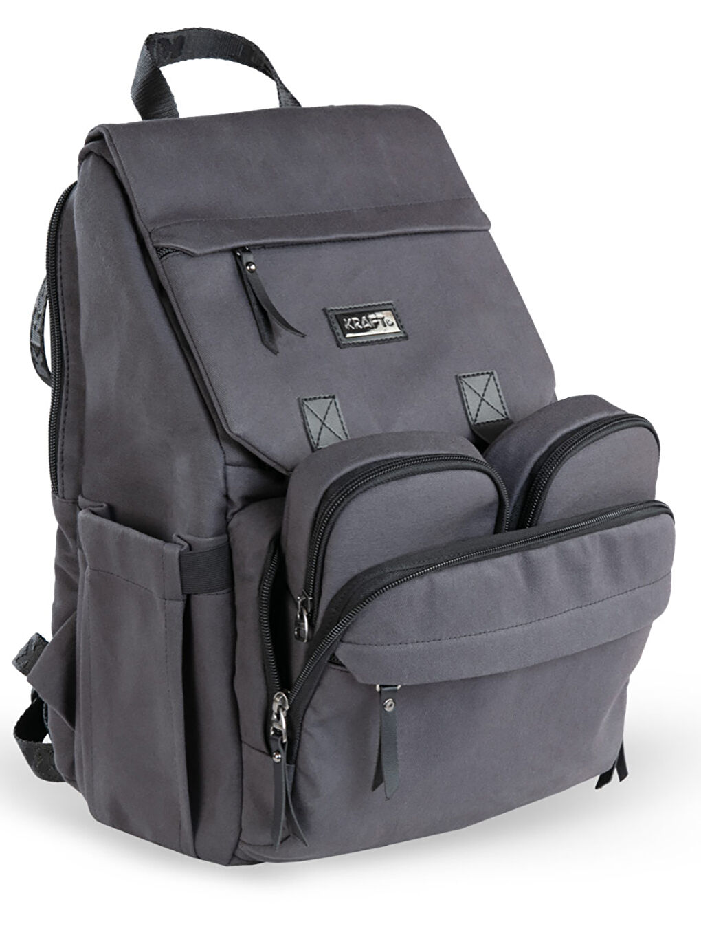 Moon Bebek Bakım Sırt Çantası Siyah-6