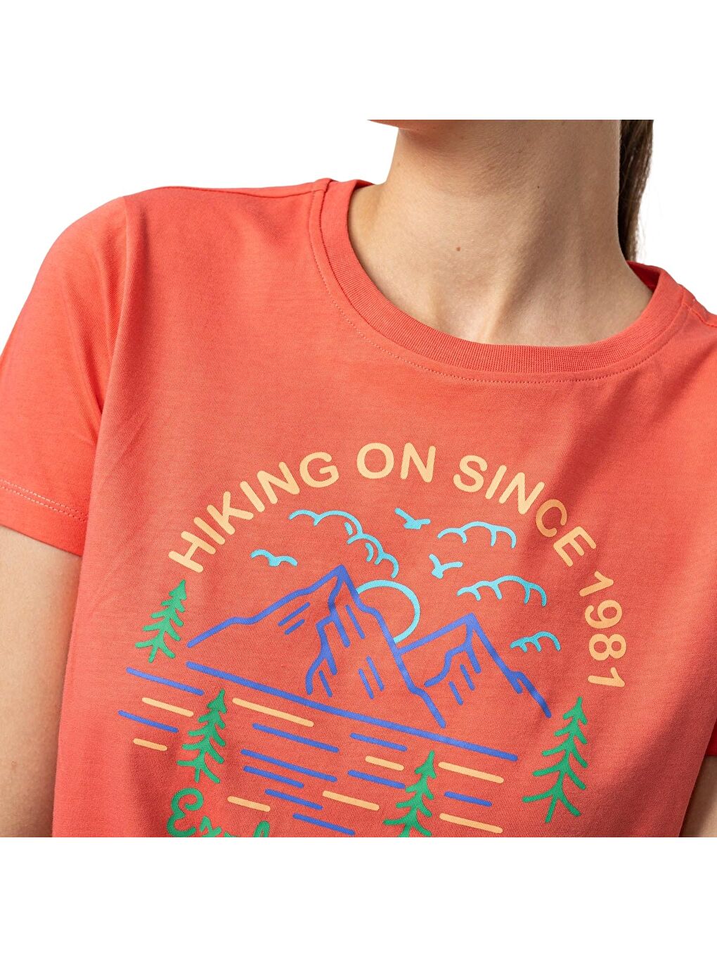 Terry Kadın Pembe Tişört-2