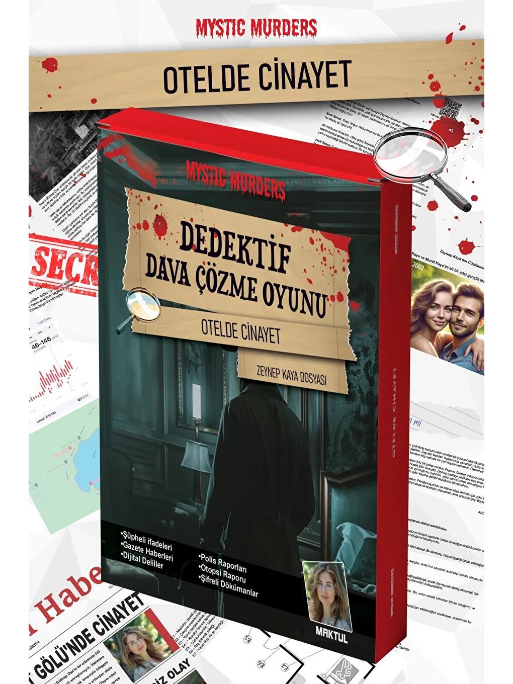 Dedektiflik Cinayet Çözme Oyunu   Otelde Cinayet