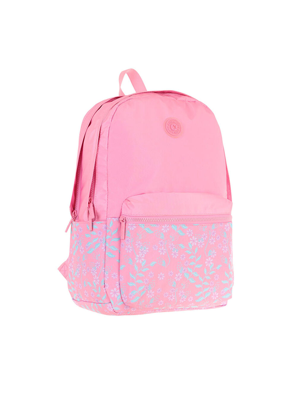 Soft Floral Sırt Çantası Pink Flowers K1794-1