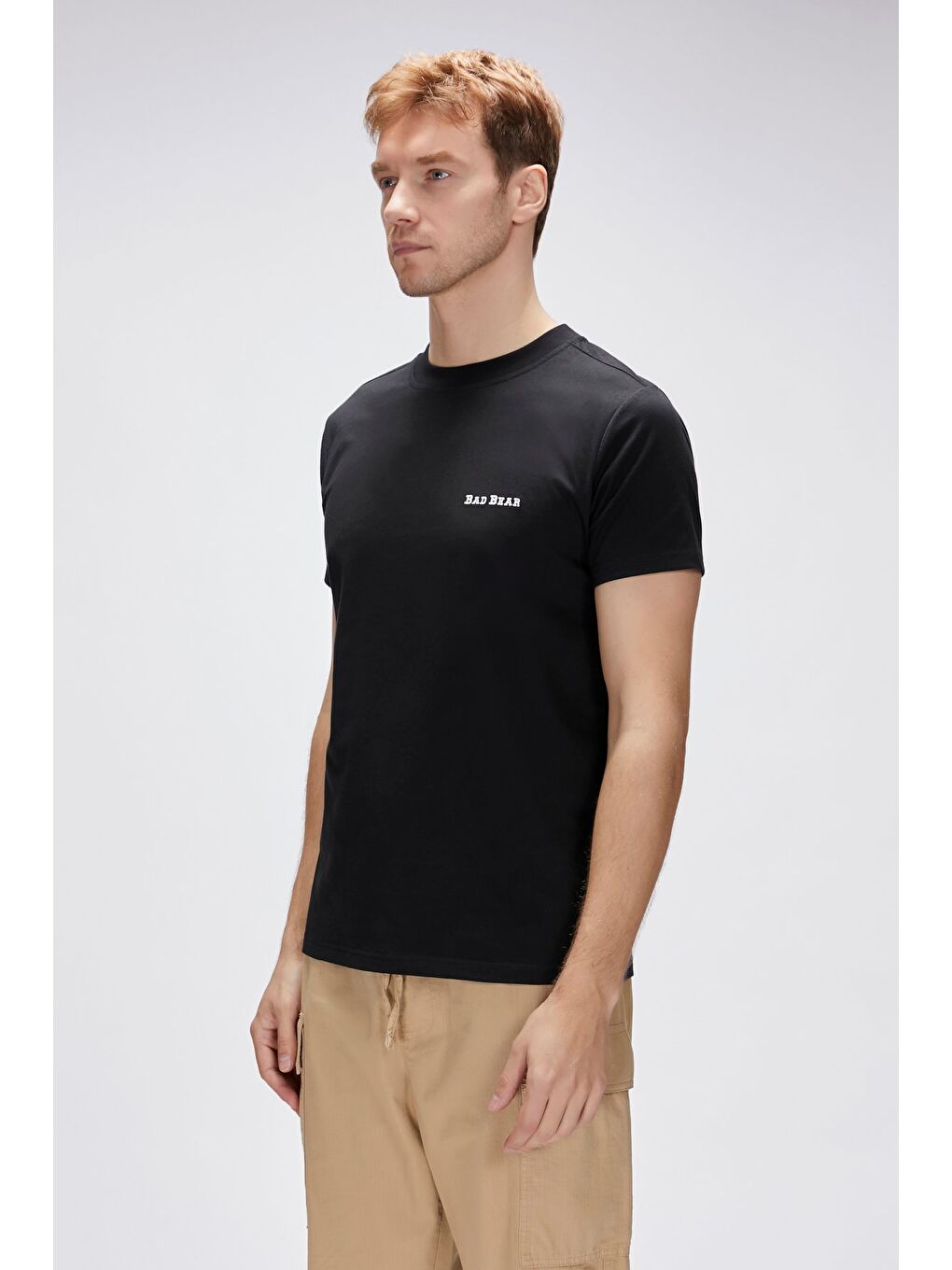 Baldwin Siyah Erkek Baskılı Tişört-2