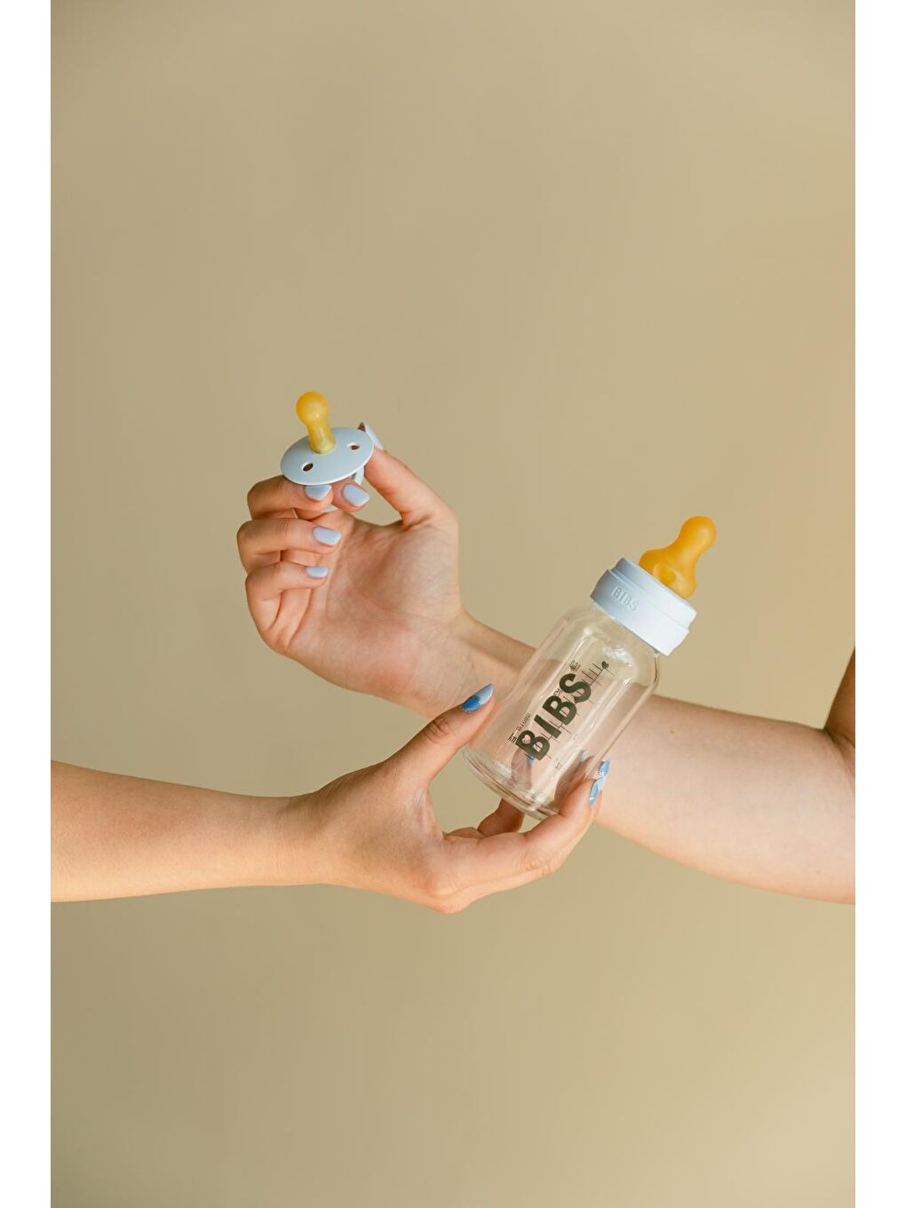 Baby Bottle Comp. Set Biberon Baby Blue 120ml-5