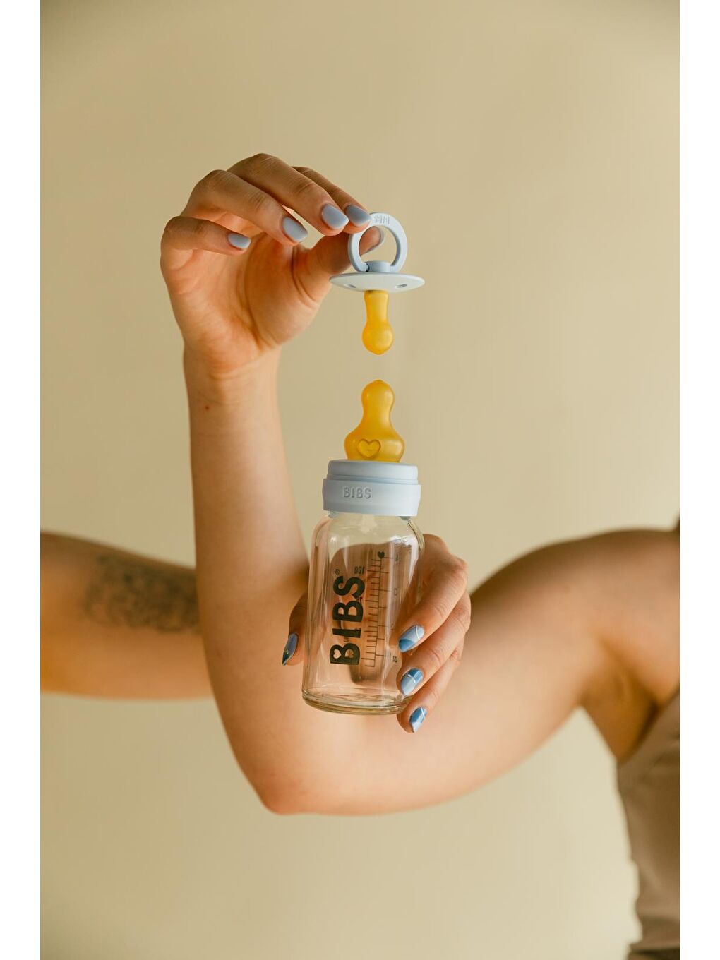 Baby Bottle Comp. Set Biberon Baby Blue 120ml-6