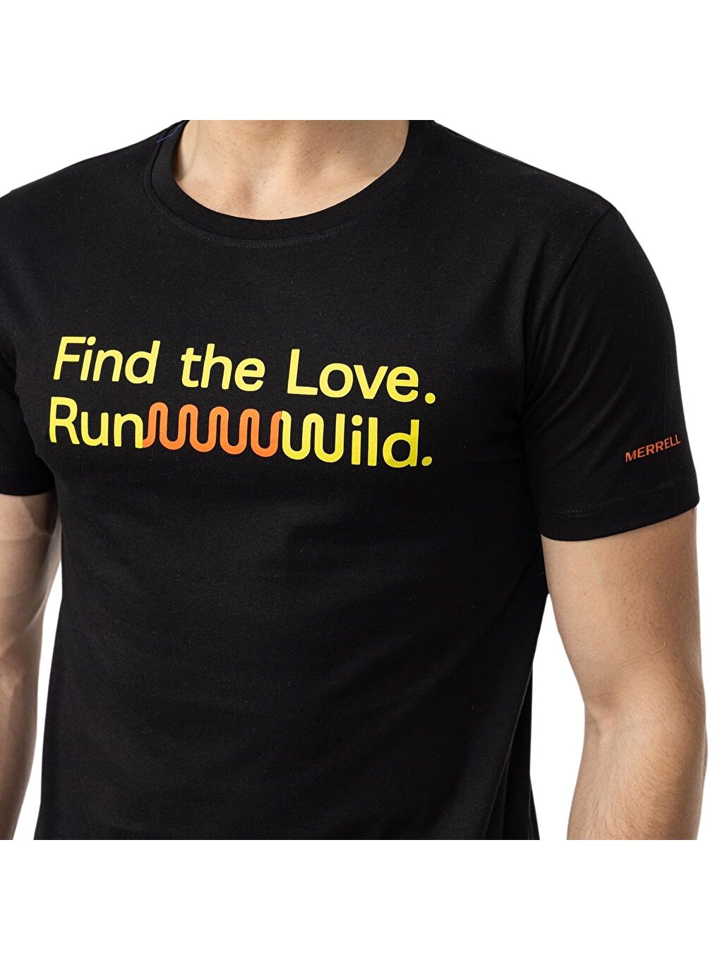 Text Erkek Siyah Tişört-2