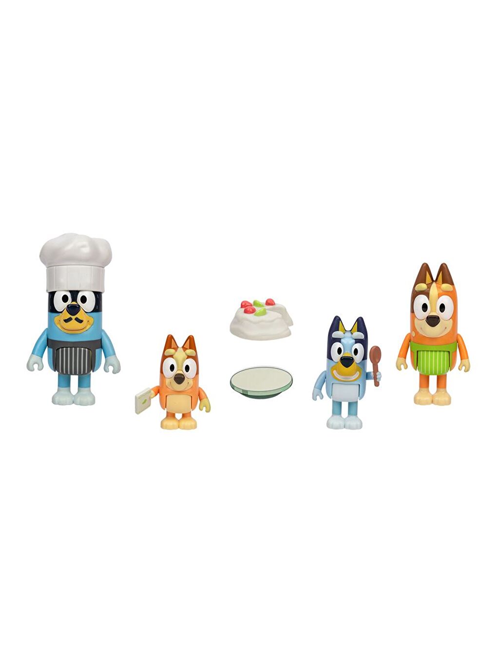 Moose Toys Bluey 4'lü Figür Set - Pavlova-1