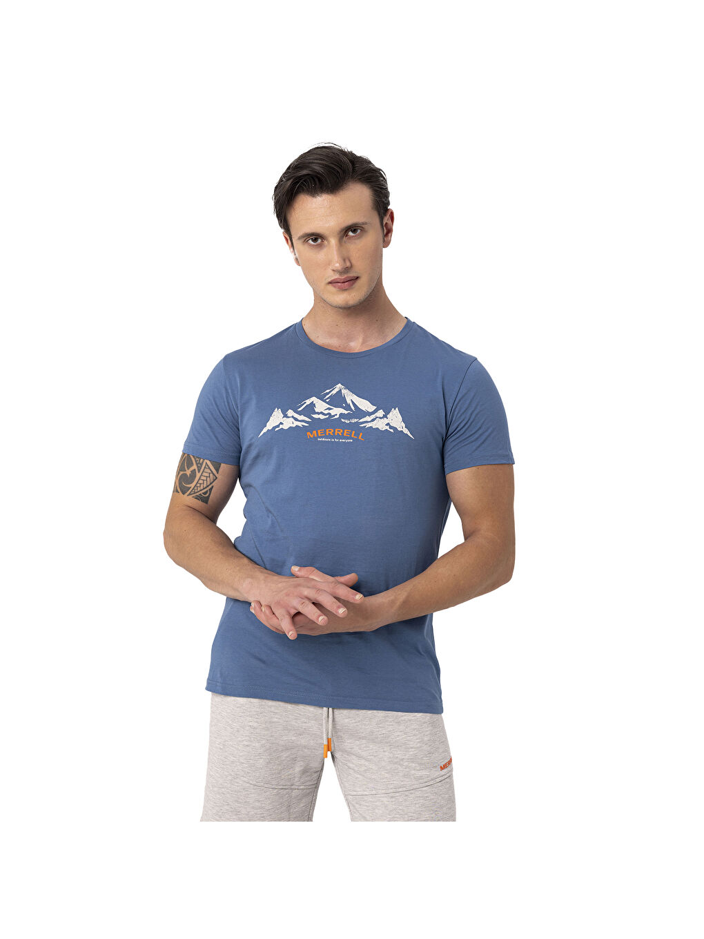 Taurus Erkek Mavi Tişört-6