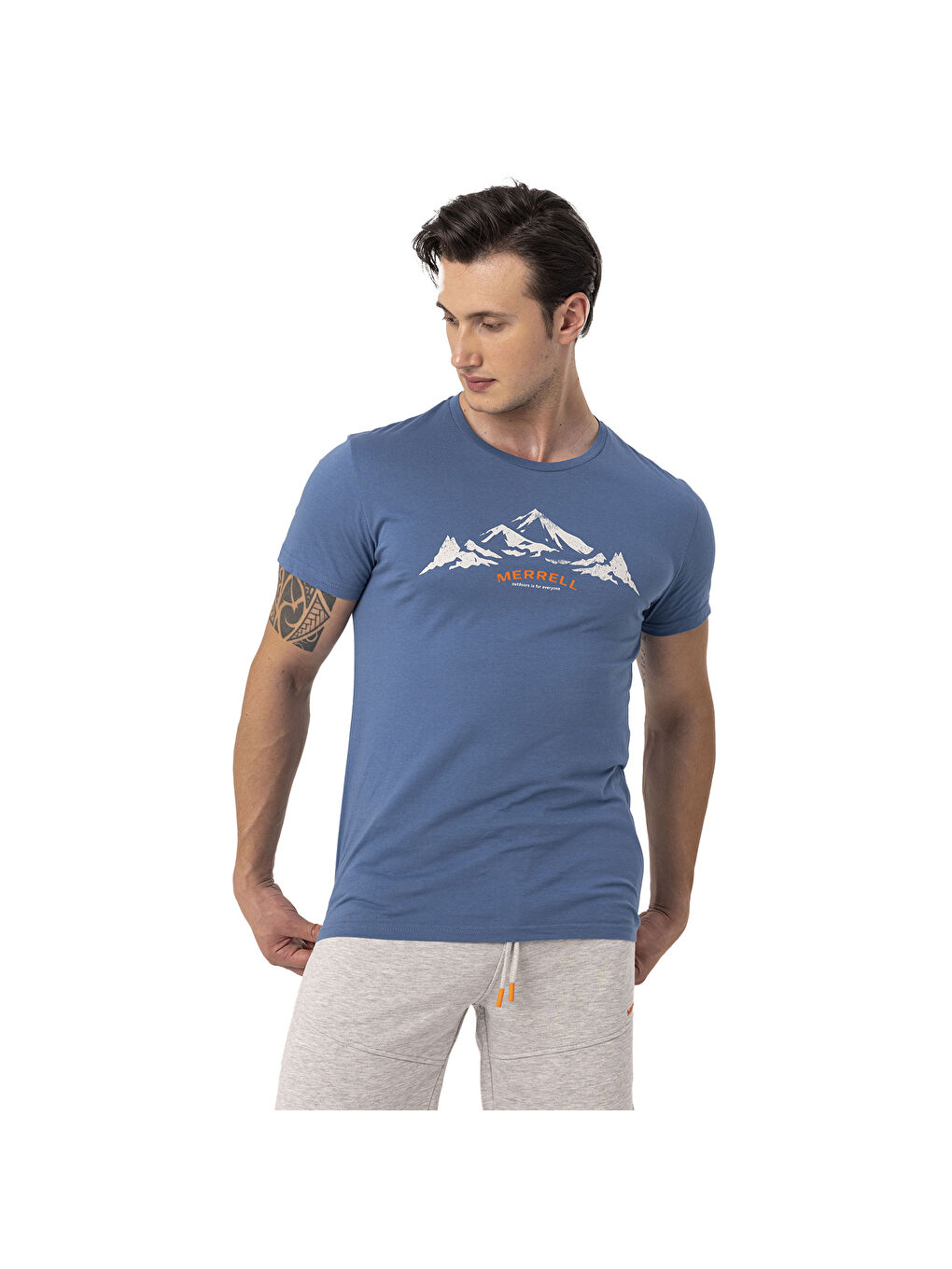 Taurus Erkek Mavi Tişört-7