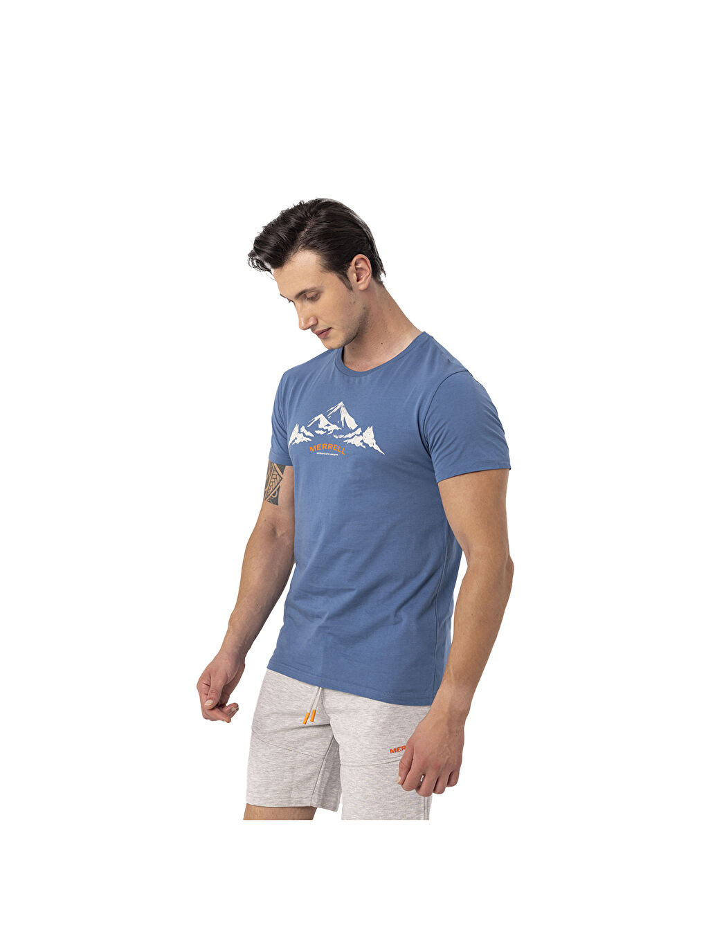 Taurus Erkek Mavi Tişört-9