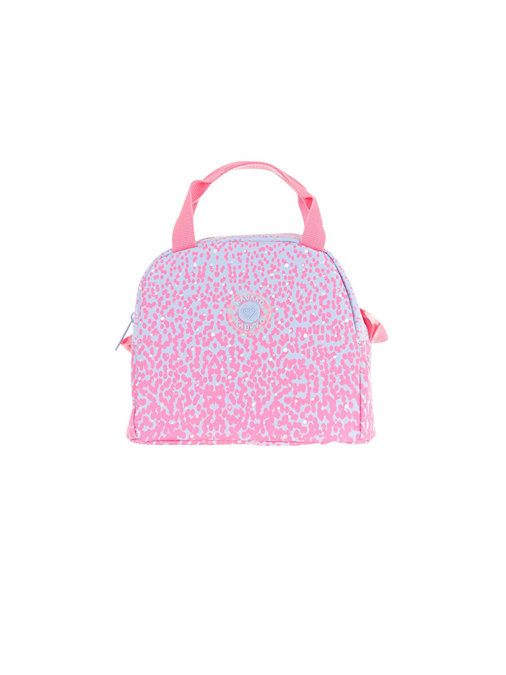 Dots Beslenme Çantası Pink K9078-1