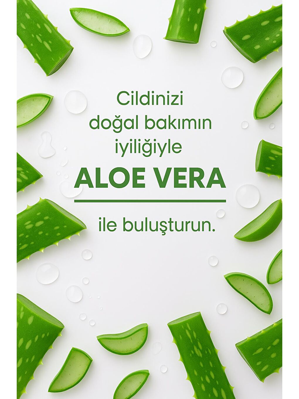Aloe Vera Yüz ve Vücut Nemlendirici Jel 300 ml | Serinletici, Yatıştırıcı-6