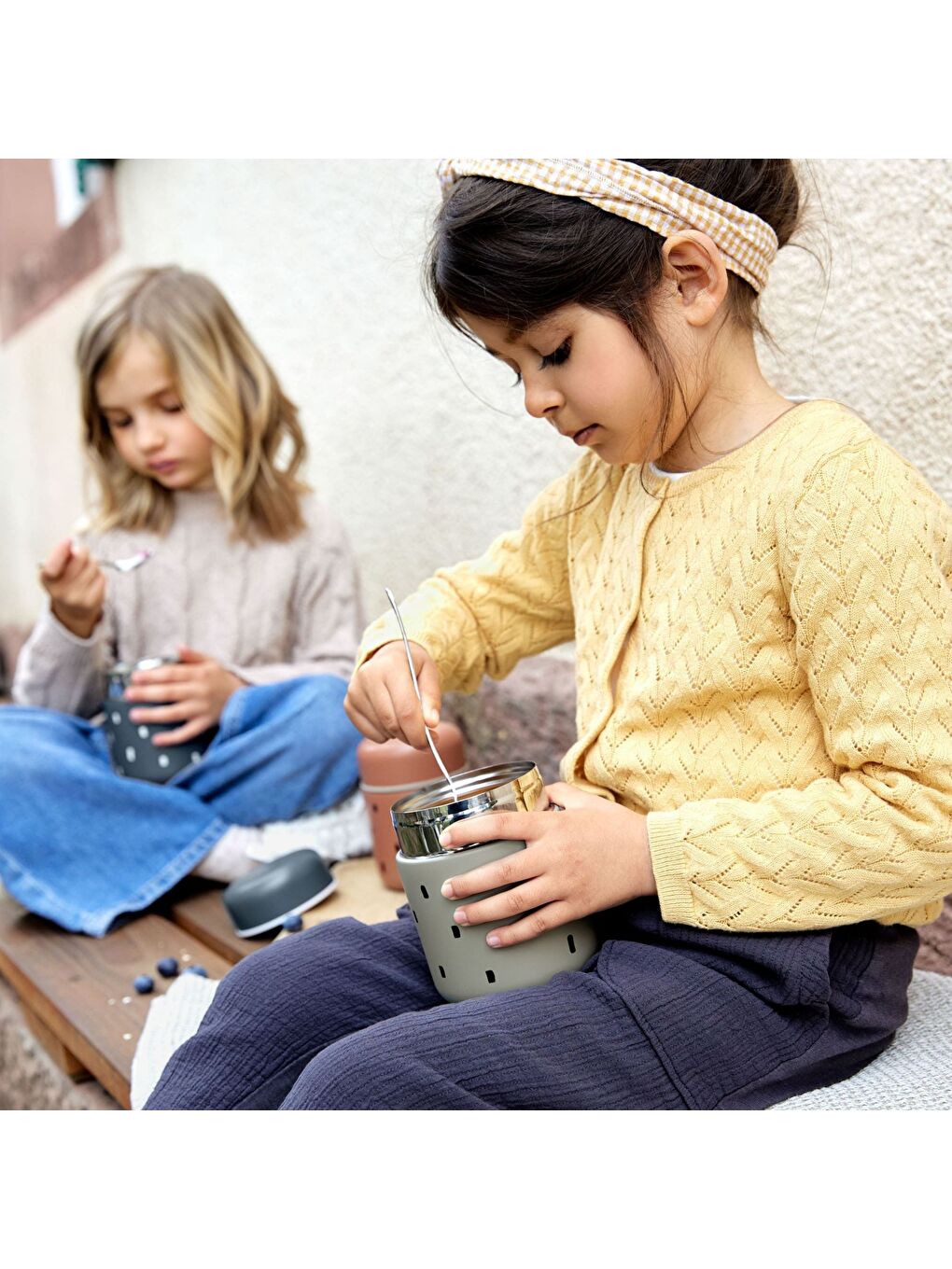 Happy Prints Yemek Termosu Caramel-4