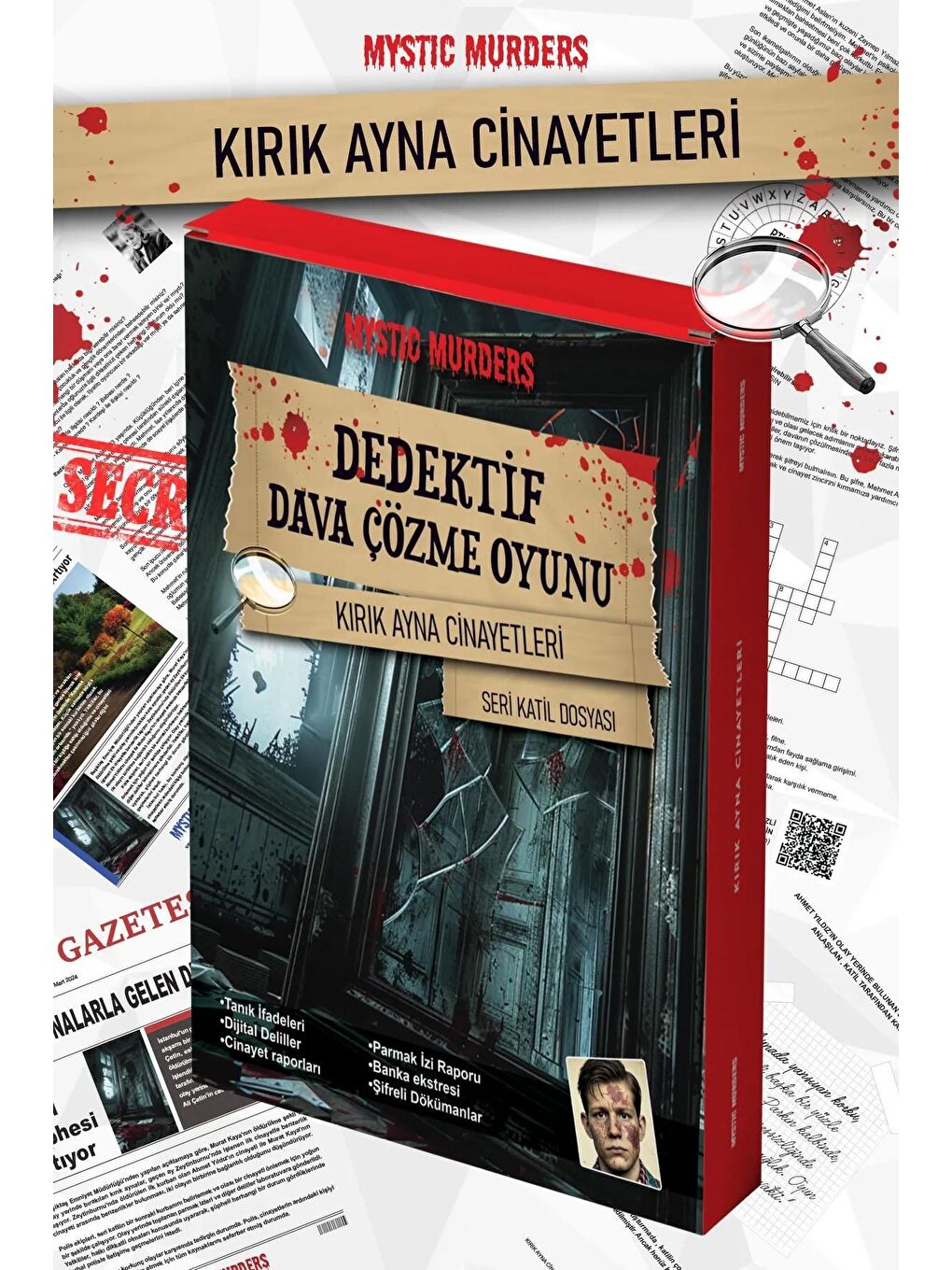 Dedektiflik Cinayet Çözme Oyunu   Kırık Ayna Cinayetleri