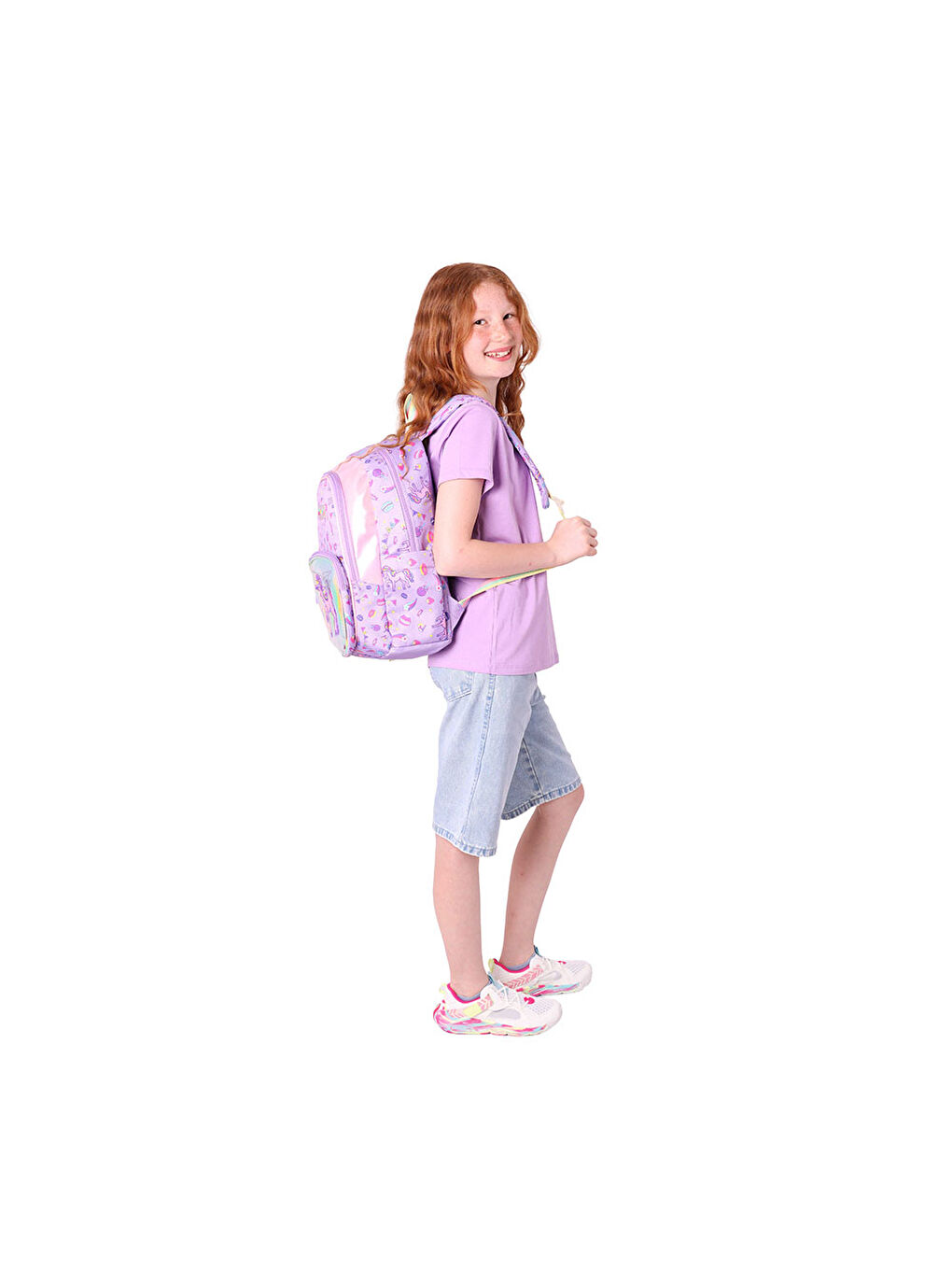 Kids Sırt Çantası Nakışlı L5221-6