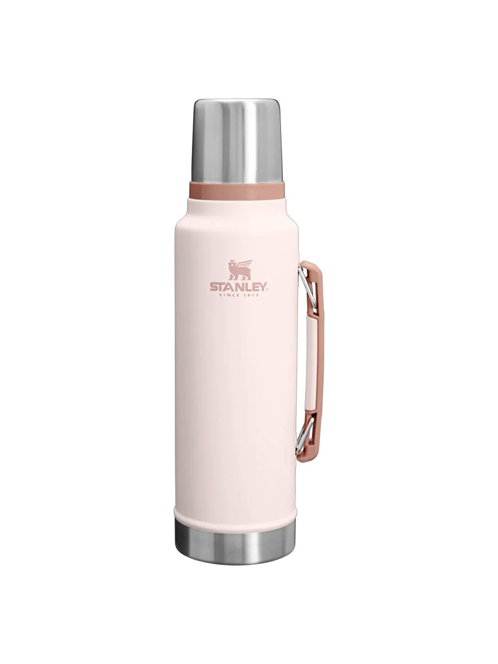 Pembe Klasik Vakumlu Çelik Termos 1,4 LT Rose Quartz