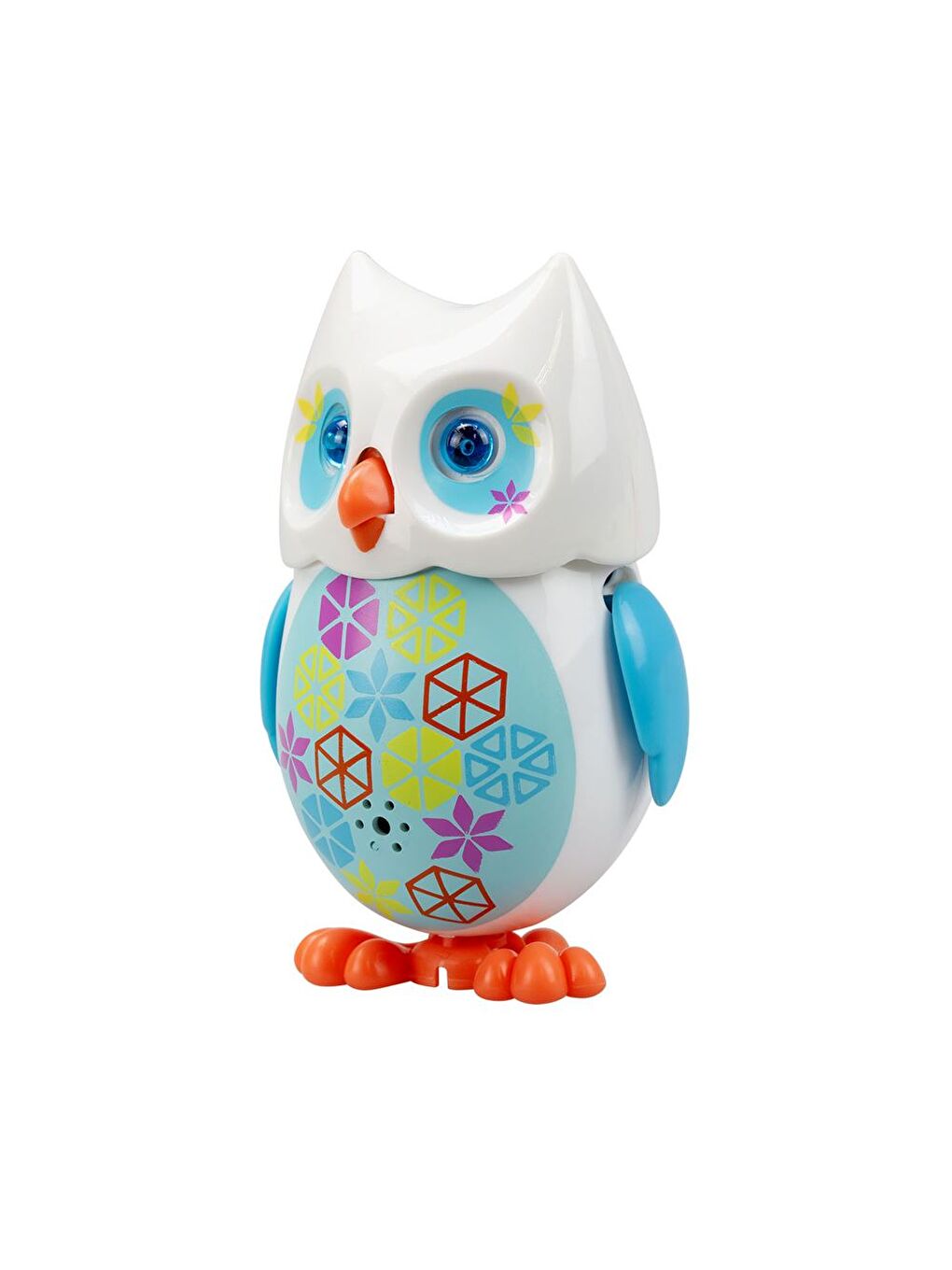 Mini Hoot Sevimli Baykuş - Beyaz-1