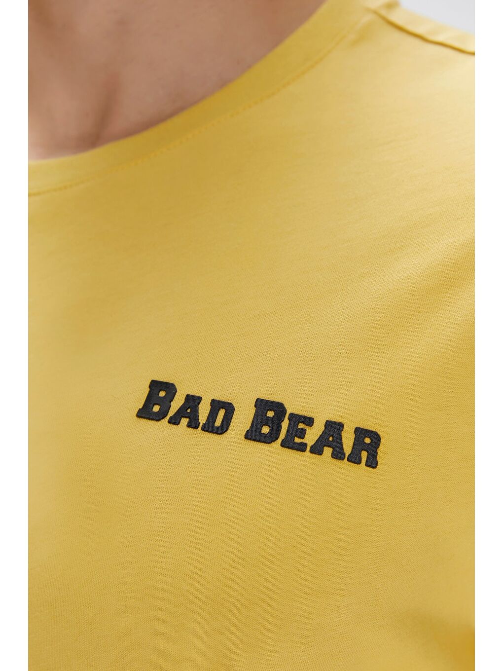 Bad Bear Sari Eddy Sarı Baskılı Tişört - 3