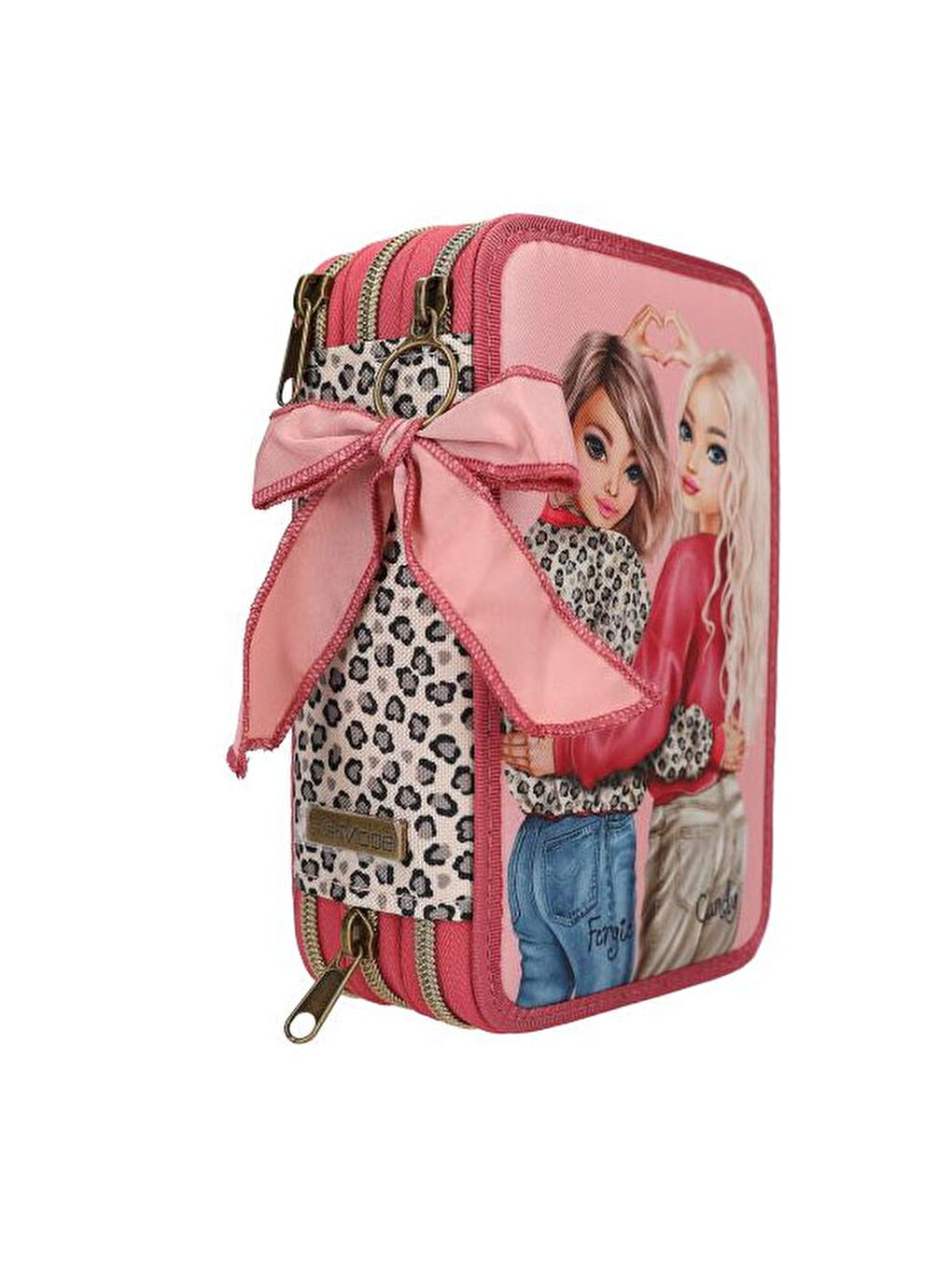 3 Katlı İçi Dolu Kalem Çantası Leoheart 413639-5