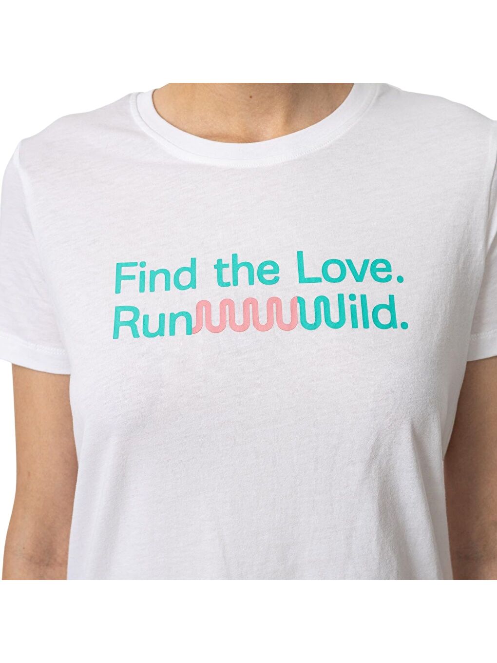 Text Kadın Beyaz Tişört-3