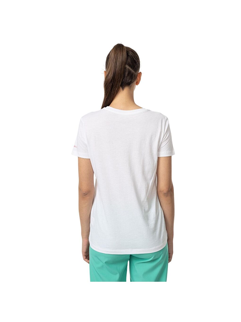 Text Kadın Beyaz Tişört-4