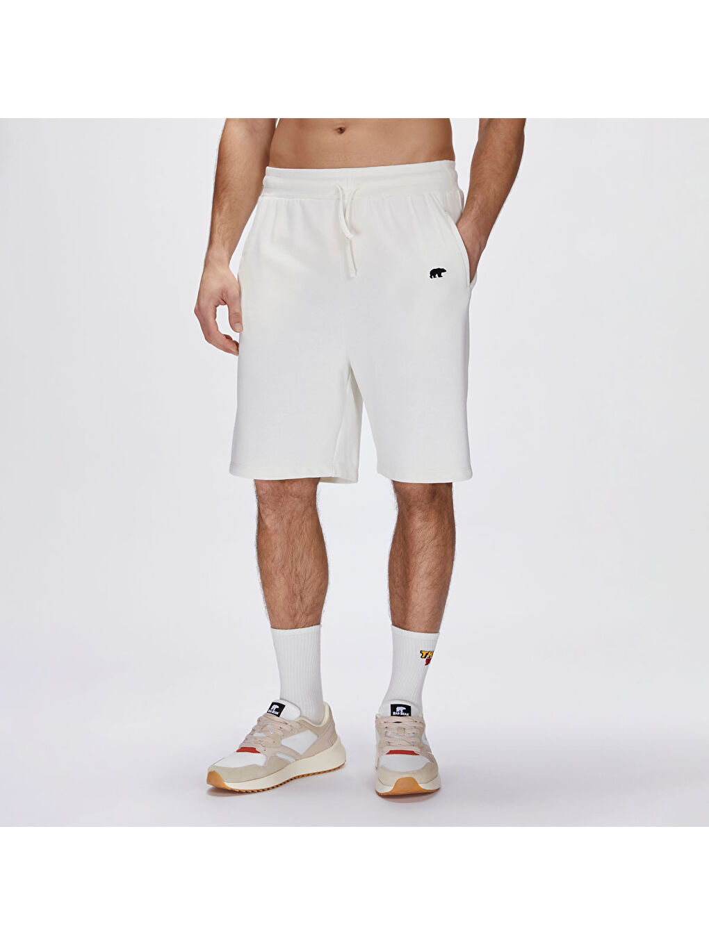 Gian Erkek Beyaz Şort