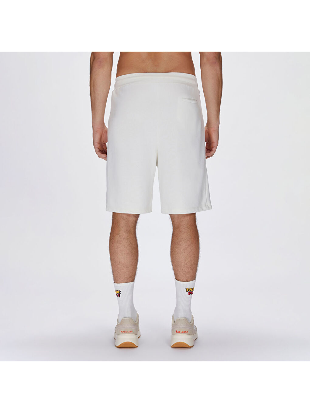Gian Erkek Beyaz Şort-2