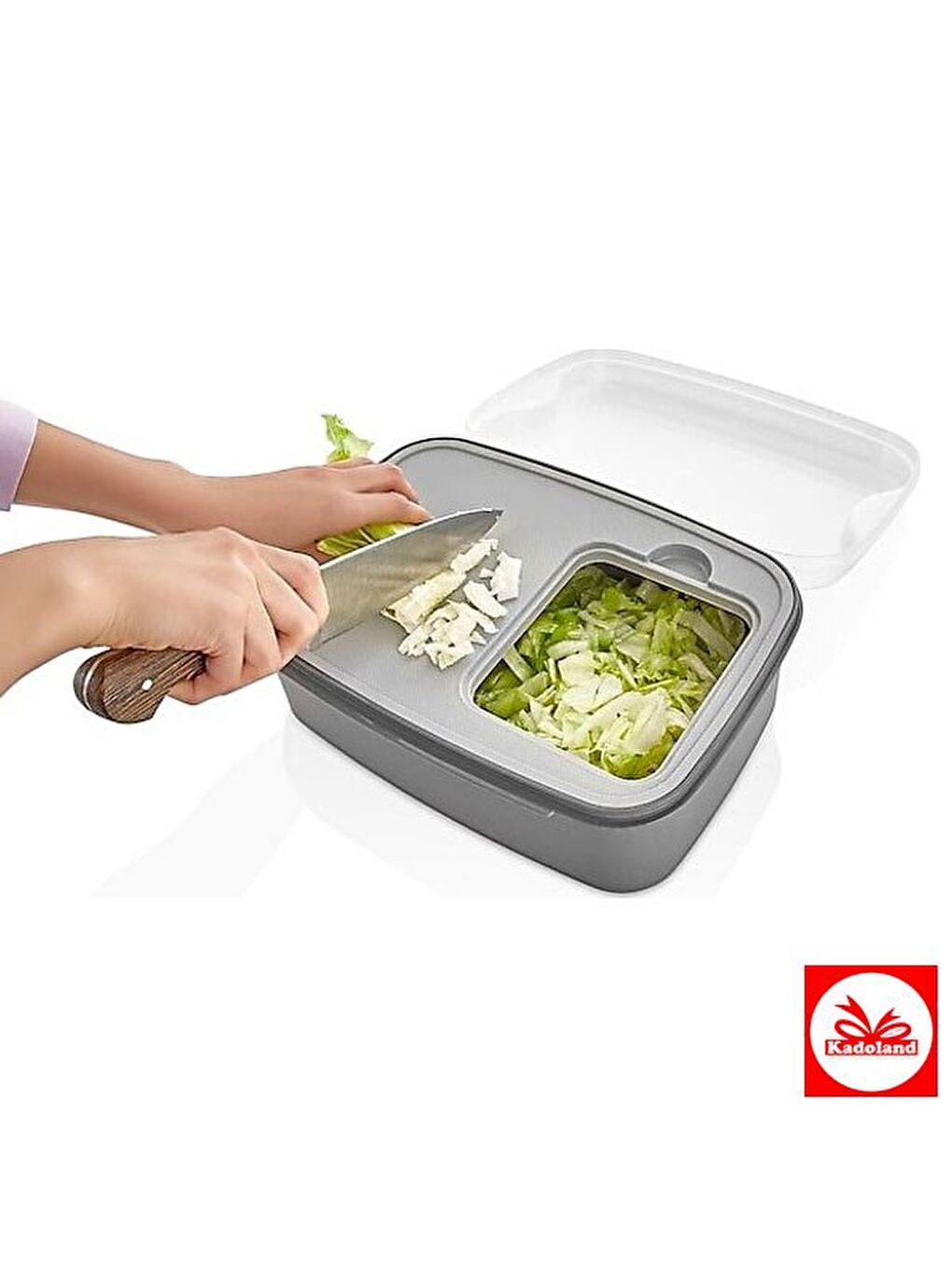 Vip Ahmet VP-039 Masal Rendeli Saklama Kabı Gri 4500 ml-4