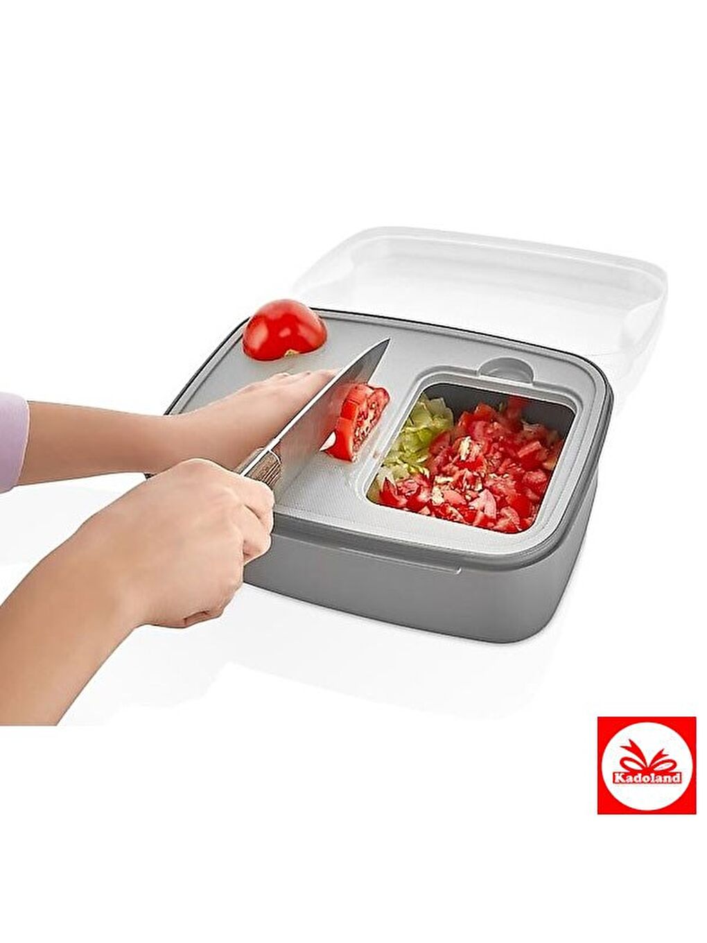 Vip Ahmet VP-039 Masal Rendeli Saklama Kabı Gri 4500 ml-5