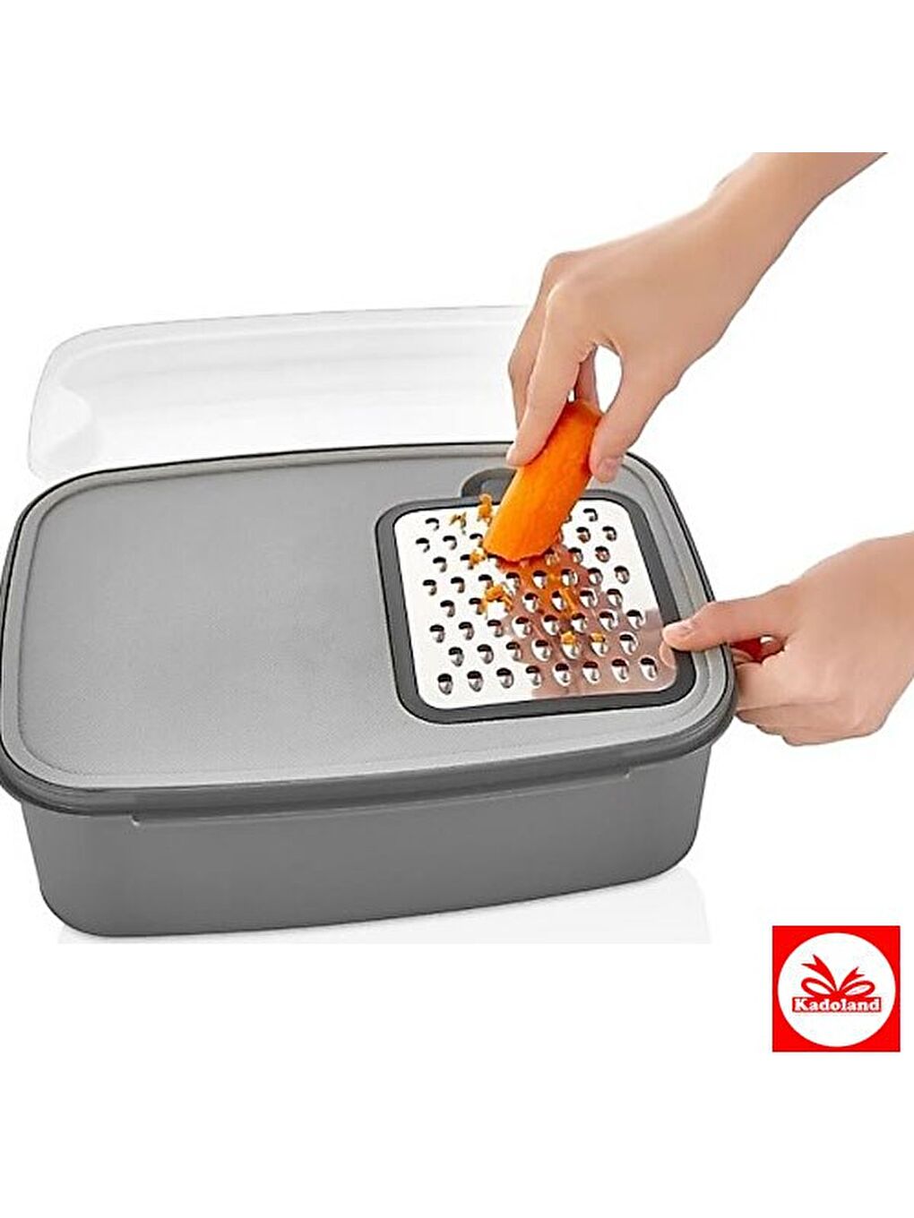 Vip Ahmet VP-039 Masal Rendeli Saklama Kabı Gri 4500 ml-6