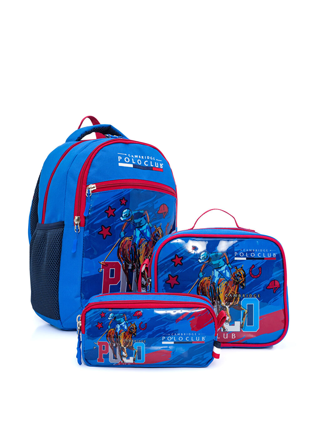 Riders Temalı 3'lü Erkek İlkokul Çanta Seti-3
