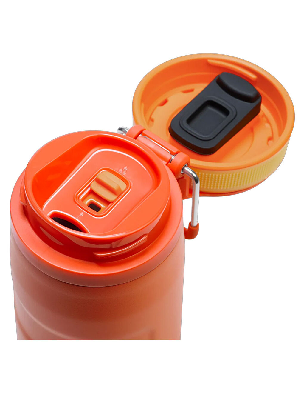 Renksiz The IceFlow Twist Flip Termos 0.47 LT Goldenrod Coral-2