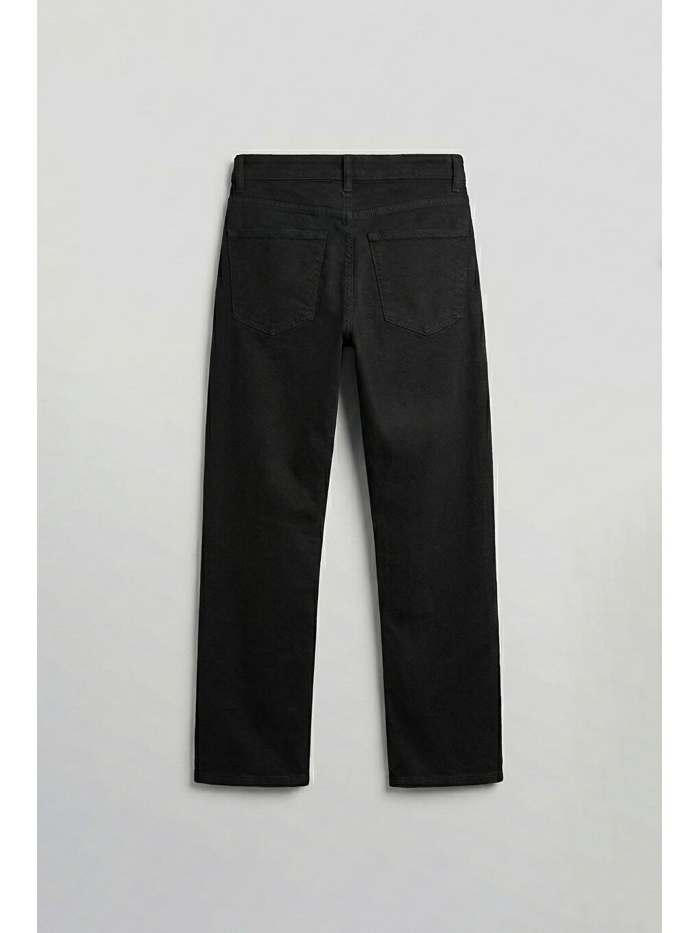 Erkek Baggy Fit Basic Jean Siyah-1