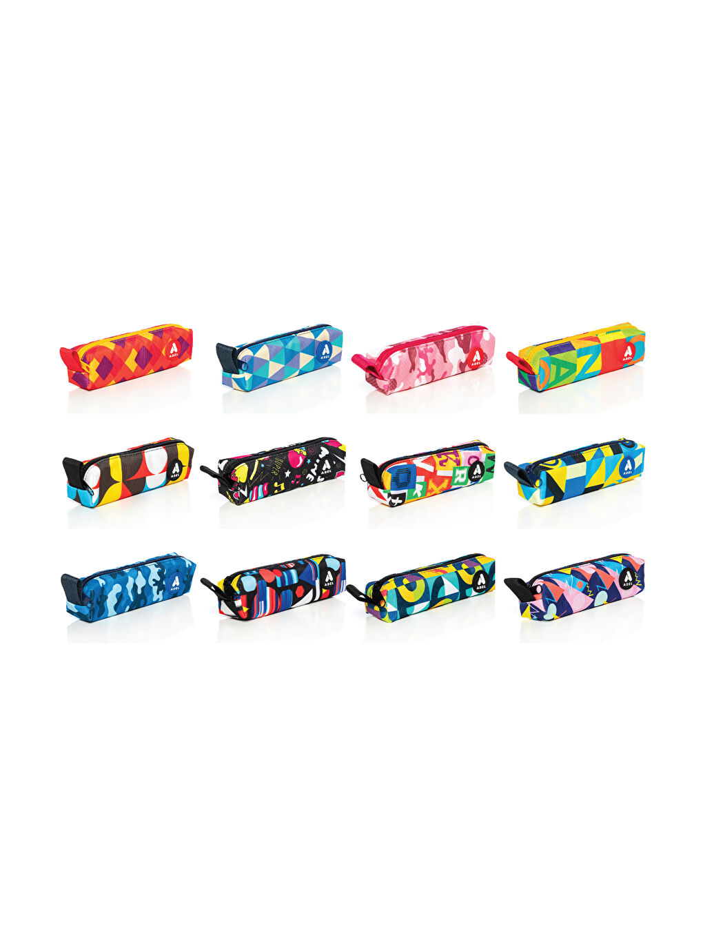 Kalem Çantası,23-1, Corner, Slim, Tek Göz (Karma Renk Gönderilir)