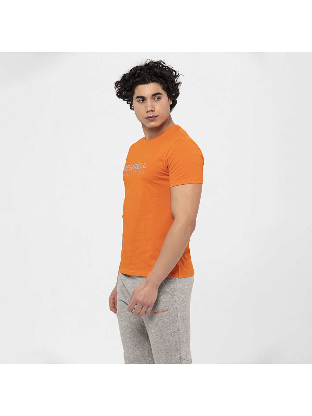 Title Erkek Turuncu Tişört-3