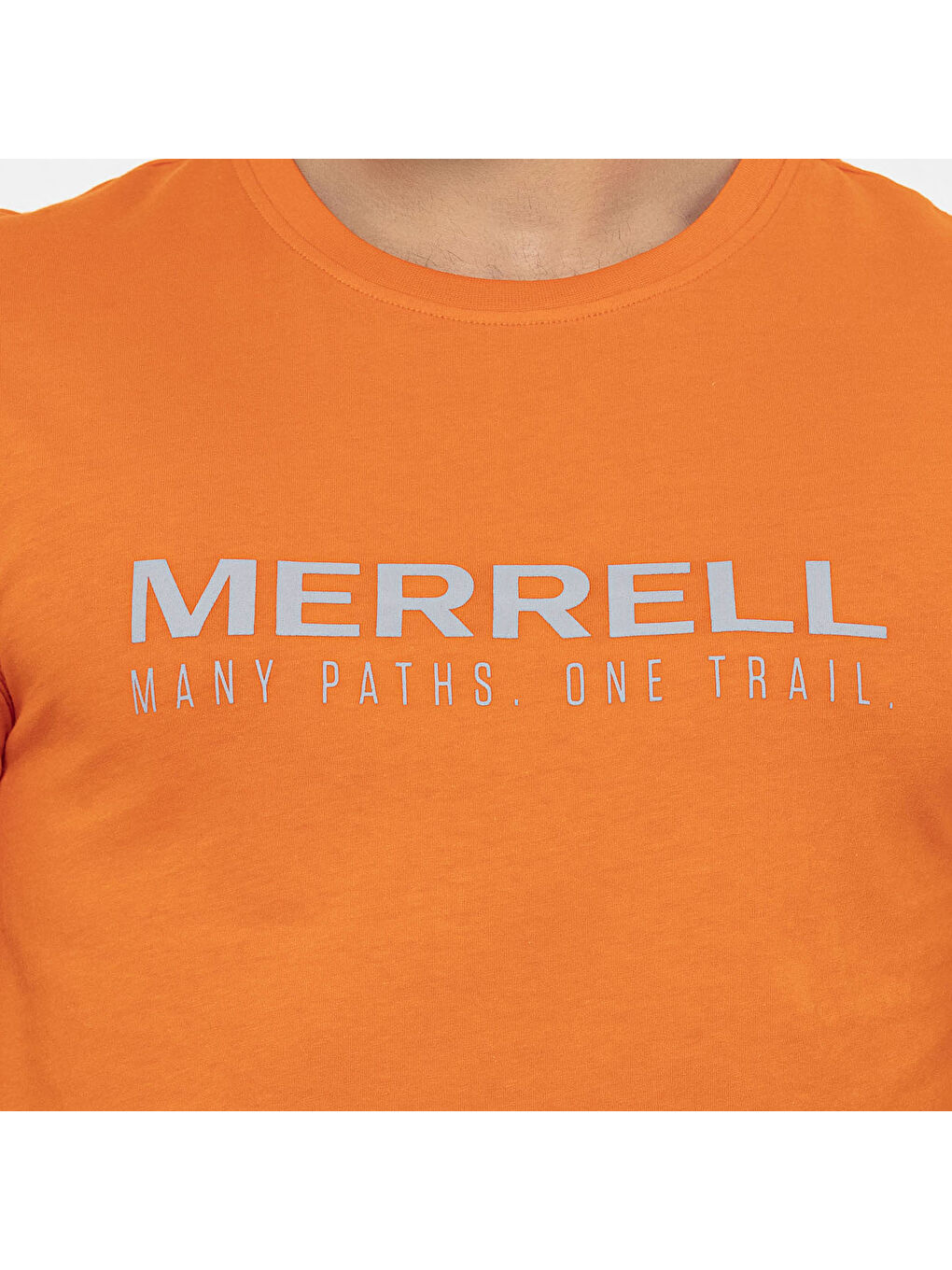 Title Erkek Turuncu Tişört-7