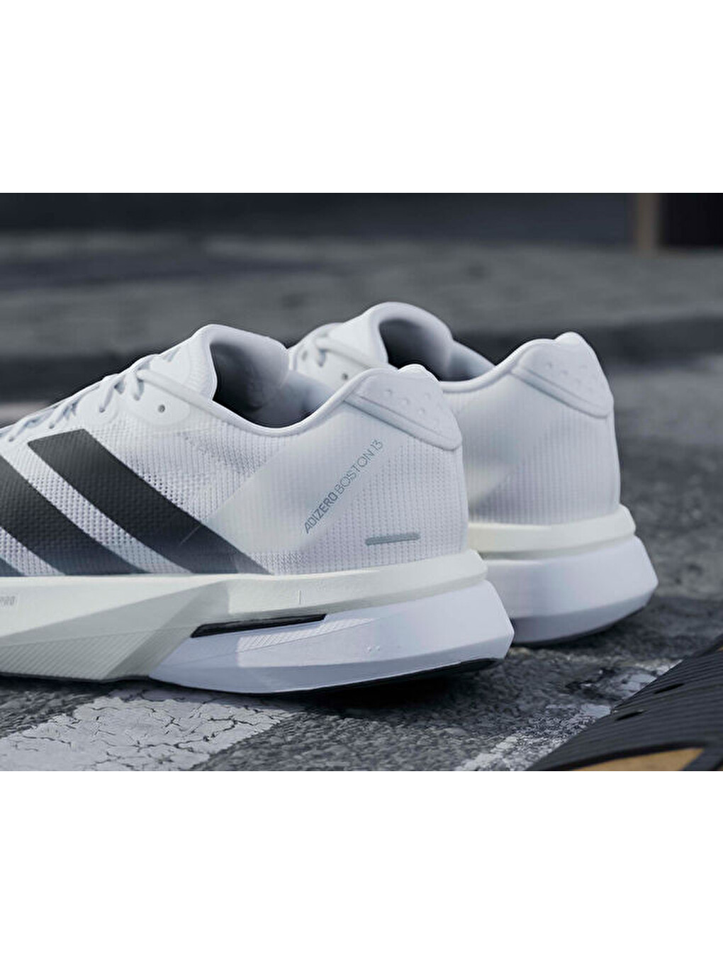 Adizero Boston 13 M Erkek Koşu Ayakkabısı Js4939 Beyaz-2