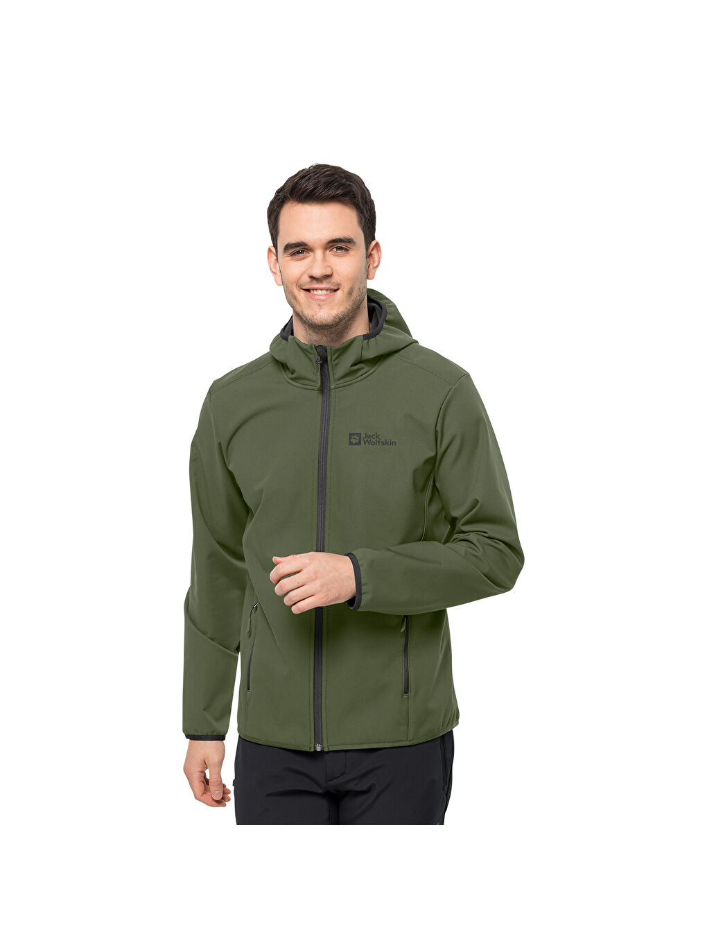 Bornberg Hoody Erkek Yeşil Softshell