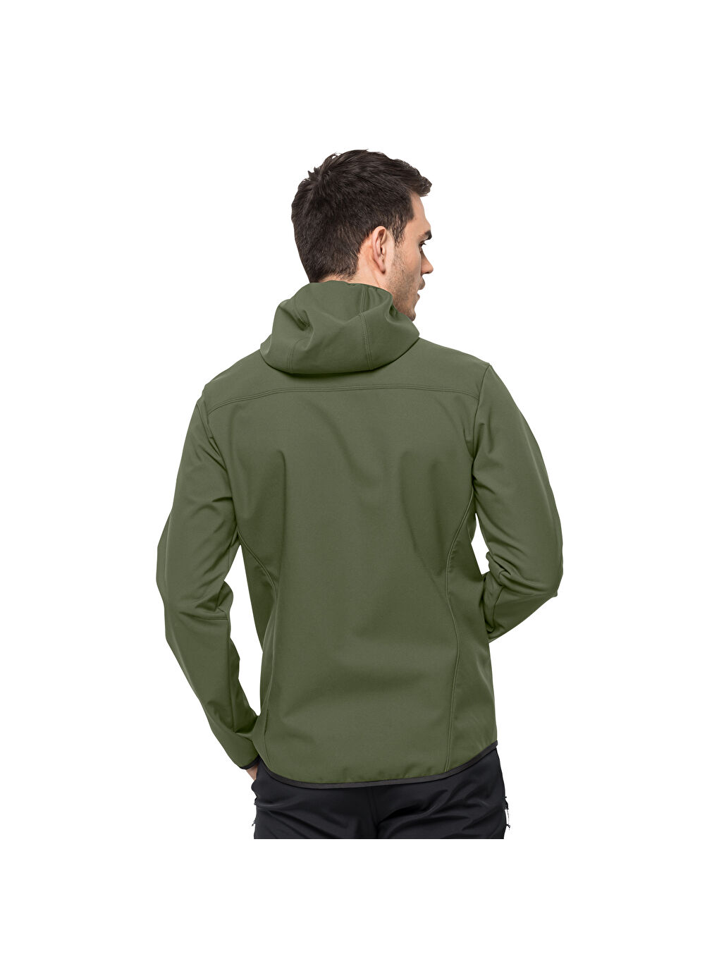 Bornberg Hoody Erkek Yeşil Softshell-4