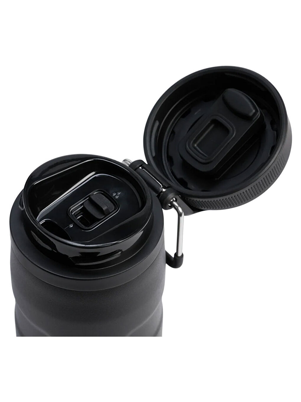 Siyah The IceFlow Twist Flip Termos 0.47 LT Black 2.0-2