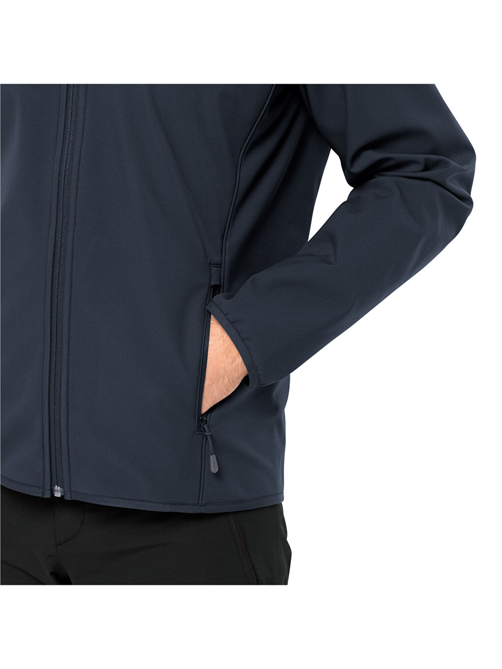 Lacivert Bornberg Hoody Erkek Turuncu Softshell-4