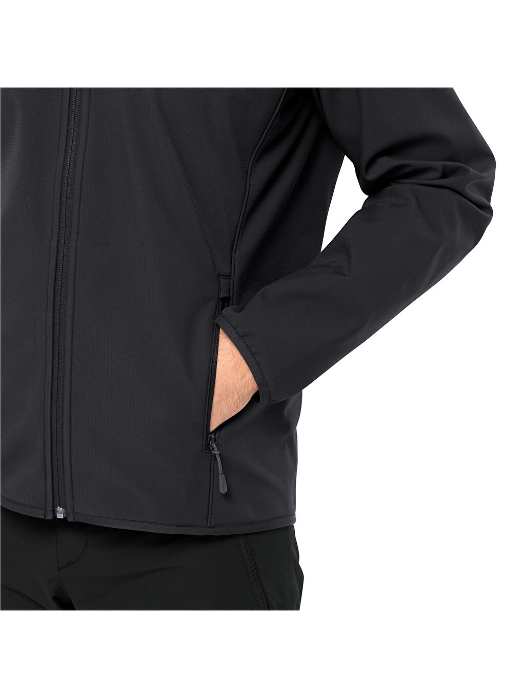 Bornberg Hoody Erkek Siyah Softshell-3